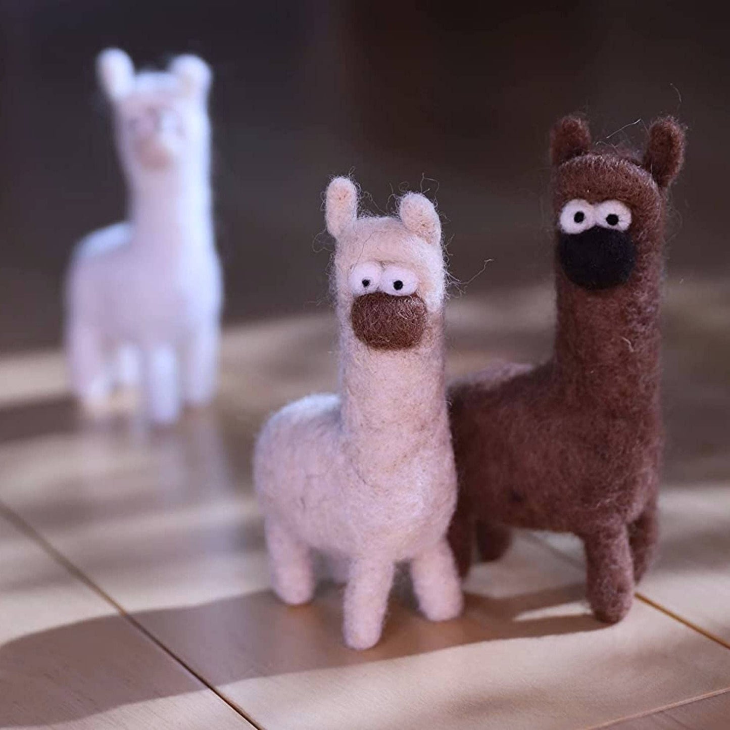 Needle Felting Llama Kit - homesewn
