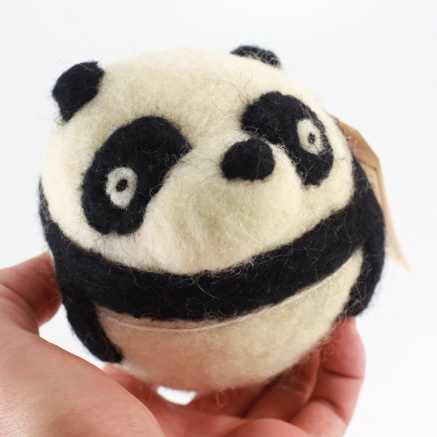 Needle Felting Panda Kit - homesewn