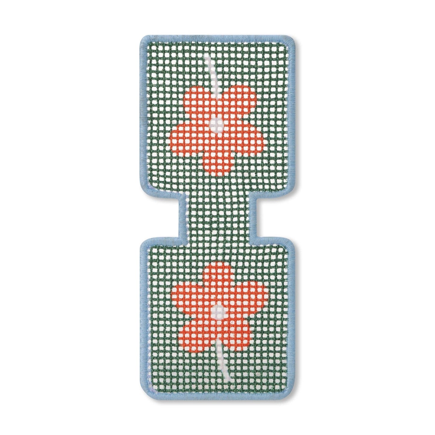 Needlepoint Keychain Kit - Flower - homesewn