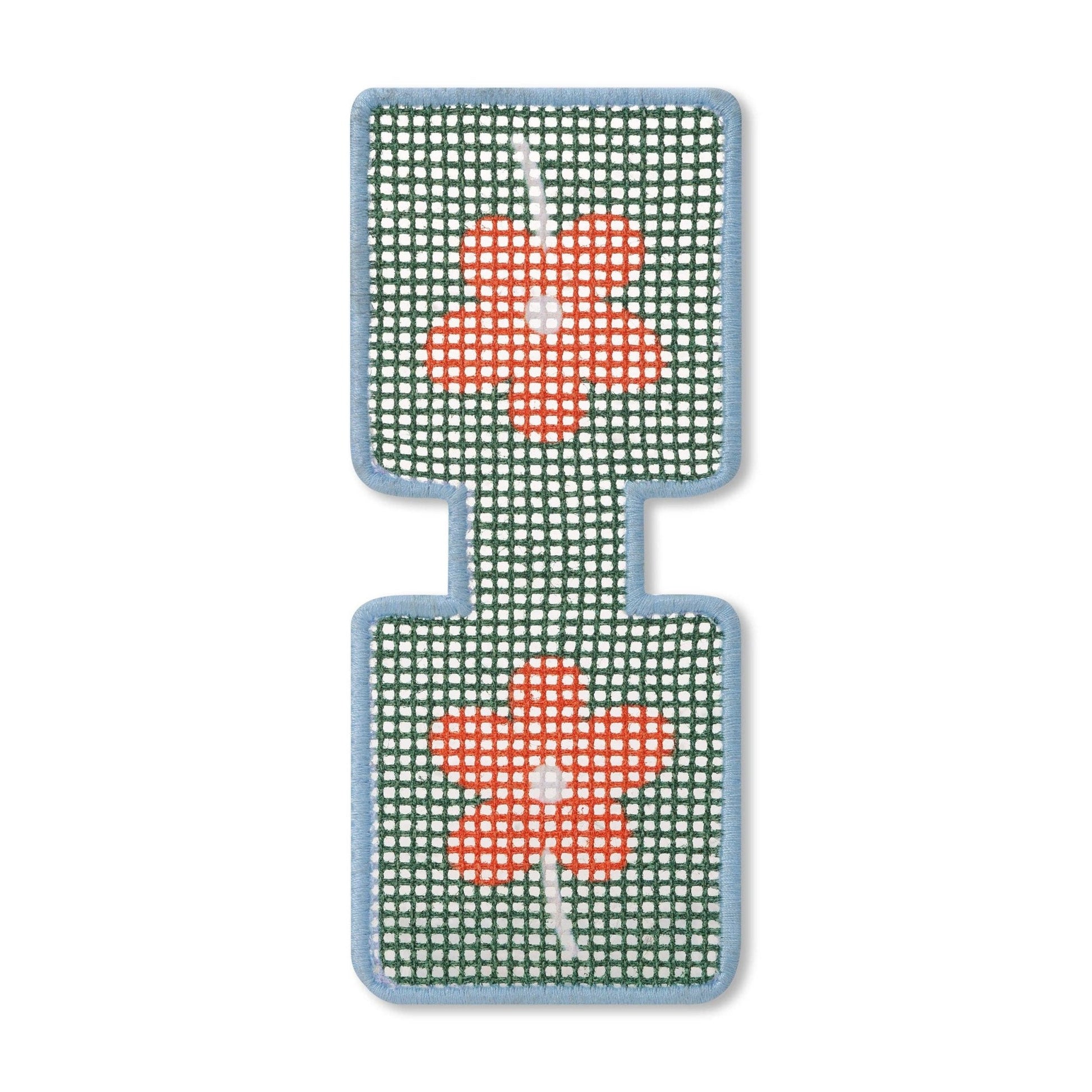 Needlepoint Keychain Kit - Flower - homesewn