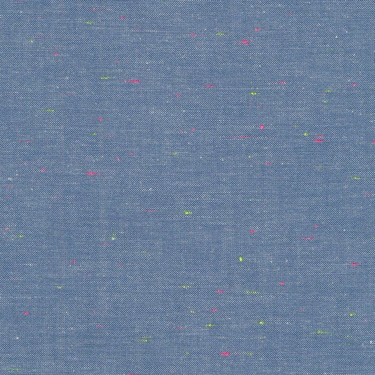 Neon Neppy - Blue - Lightweight Chambray - homesewn
