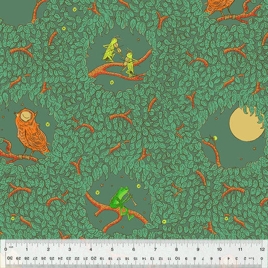 Night Music - Leaf - Forestburgh Heather Ross - homesewn