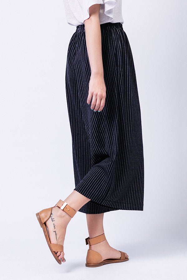 NINNI elastic waist culottes - PDF PATTERN - homesewn