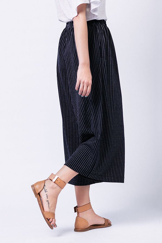 NINNI elastic waist culottes - PDF PATTERN - homesewn