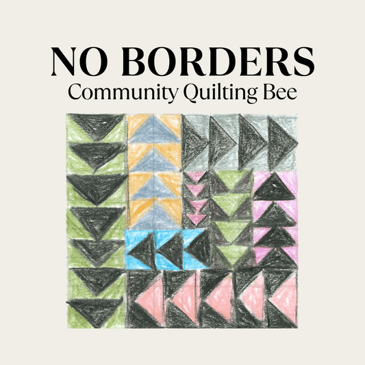 No Borders Community Quilting Bee - homesewn
