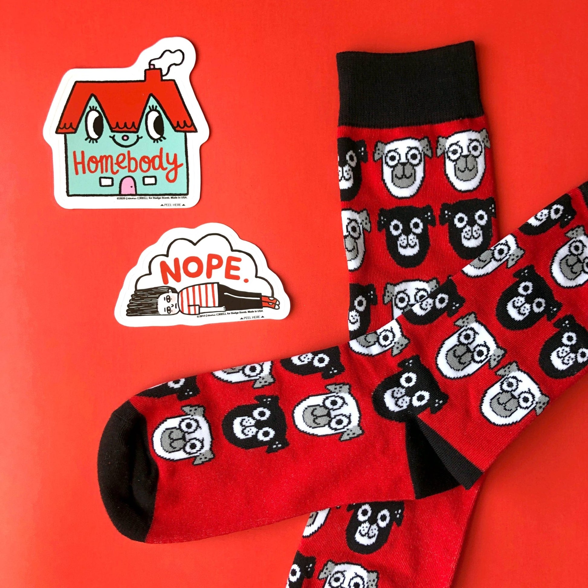 Nope Sticker - homesewn