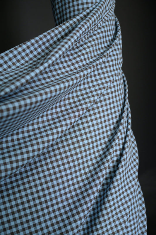 Northern Blues Cotton/Linen 58" Wide - homesewn