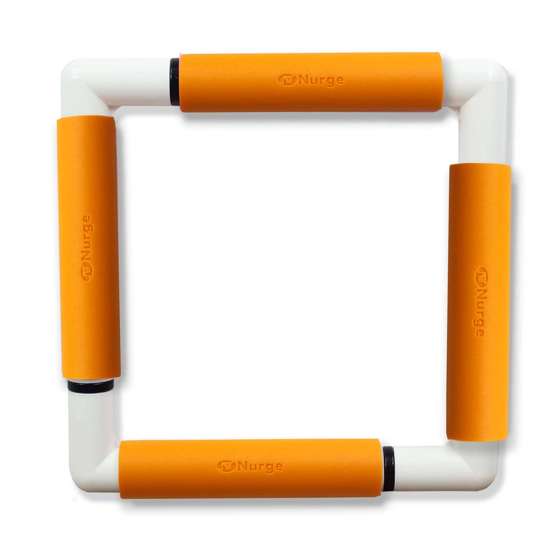 Nurge Embroidery Snap Frame 21cm x 21cm in 6 Colours - homesewn