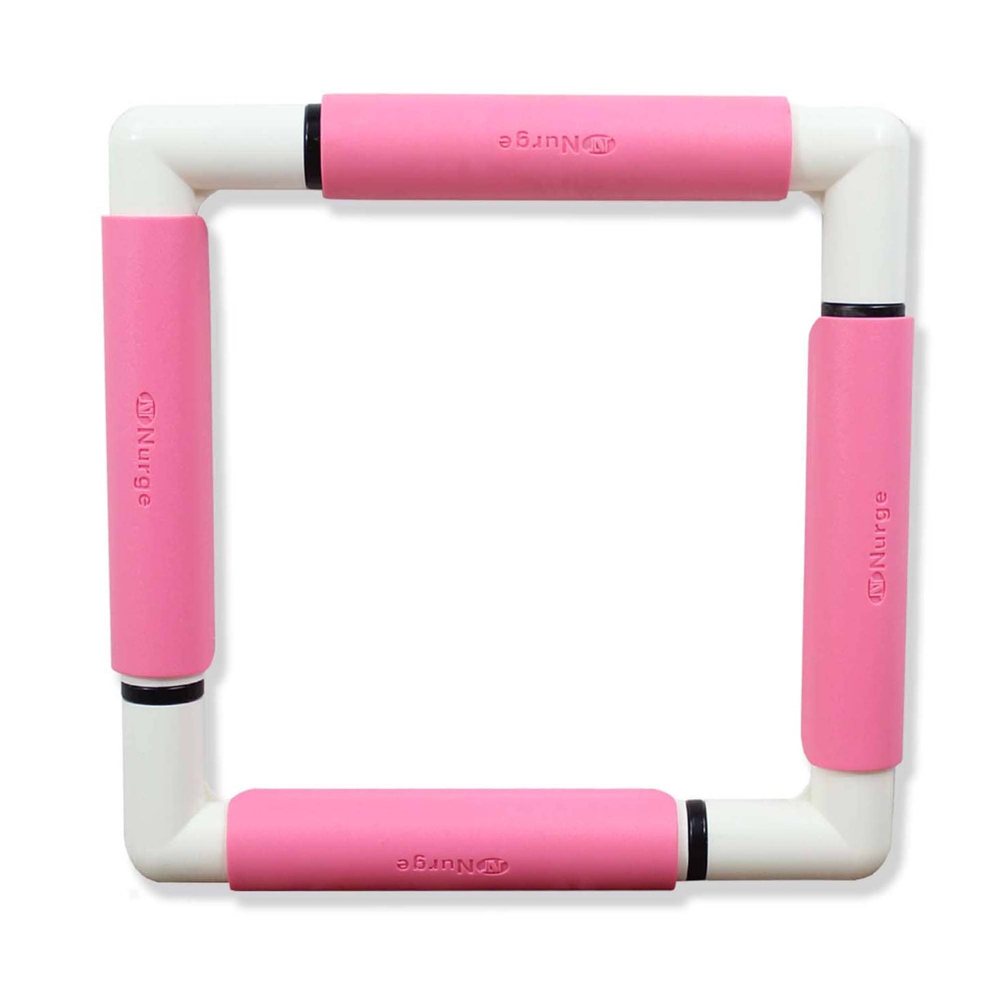 Nurge Embroidery Snap Frame 21cm x 21cm in 6 Colours - homesewn