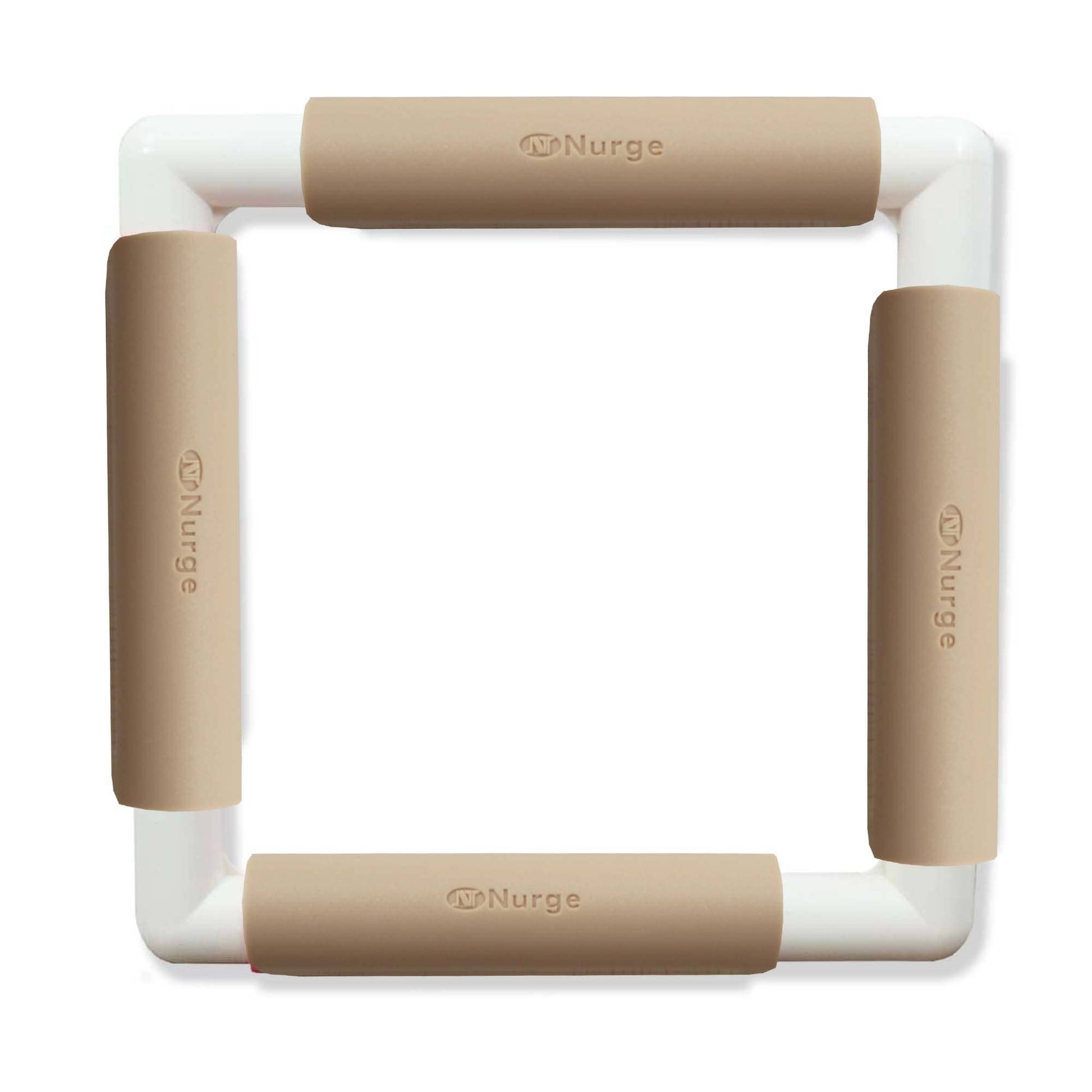 Nurge Embroidery Snap Frame 21cm x 21cm in 6 Colours - homesewn