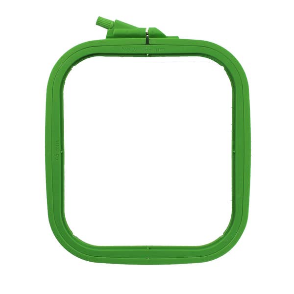 Nurge Square Plastic Hoops 145 x 165mm (5.7" x 6 1/2") - homesewn