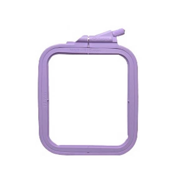 Nurge Square Plastic Hoops 95 x 110mm (3.75" x 4.3"): 110 x 95mm ( 4.3" x 3.75" ) / Pastel Blue - homesewn