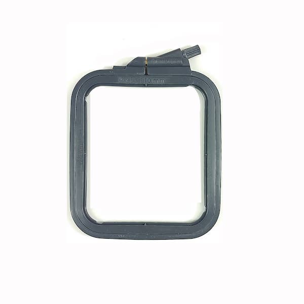 Nurge Square Plastic Hoops 95 x 110mm (3.75" x 4.3"): 110 x 95mm ( 4.3" x 3.75" ) / Pastel Blue - homesewn