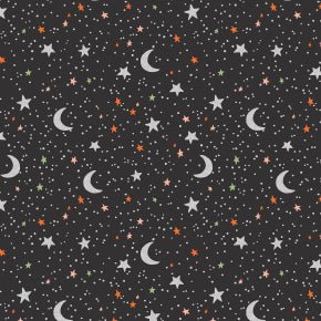 October Night - Black - Rifle Paper Co. Halloween - homesewn