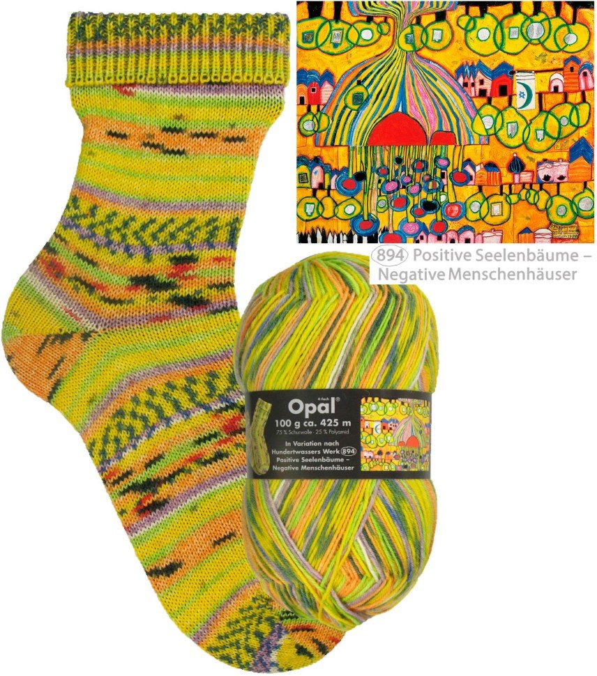 Opal Hundertwasswers - homesewn