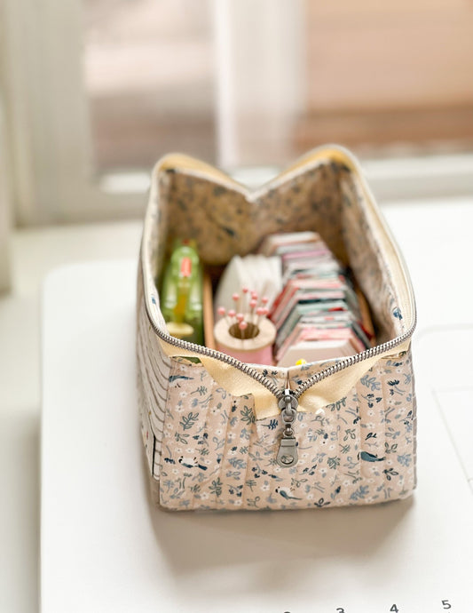 Open Up Box Pouch - Printed Pattern - homesewn