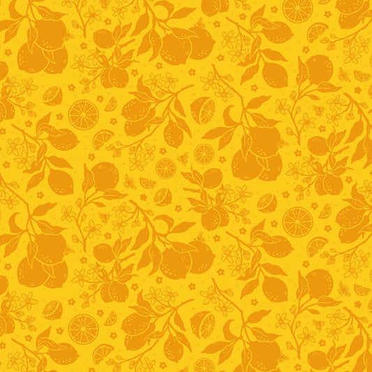 ORGANIC Citrus Tonal - Orange - homesewn