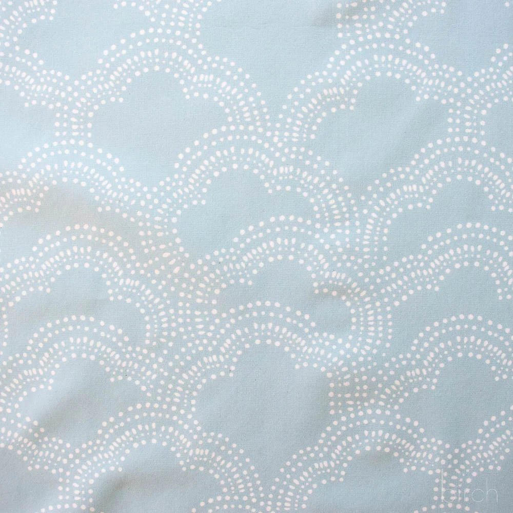 ORGANIC Homestead Clouds Sky - QUILTING COTTON/POPLIN - homesewn