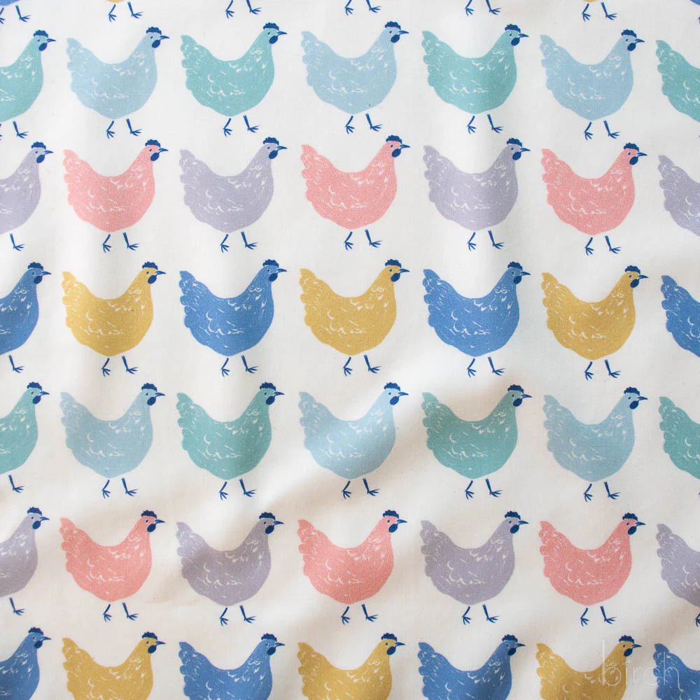 ORGANIC Homestead Roost - QUILTING COTTON/POPLIN - homesewn
