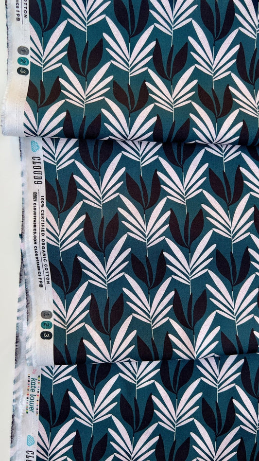 ORGANIC Night Blooms - Savanna Dreams - Cloud 9 Quilting Cotton - homesewn