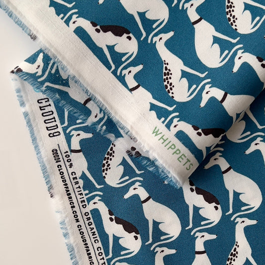 ORGANIC Whippet - 227435 Quilting Cotton - homesewn