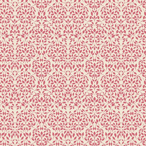 Ornate Foliage - Berry - Spring Equinox - homesewn