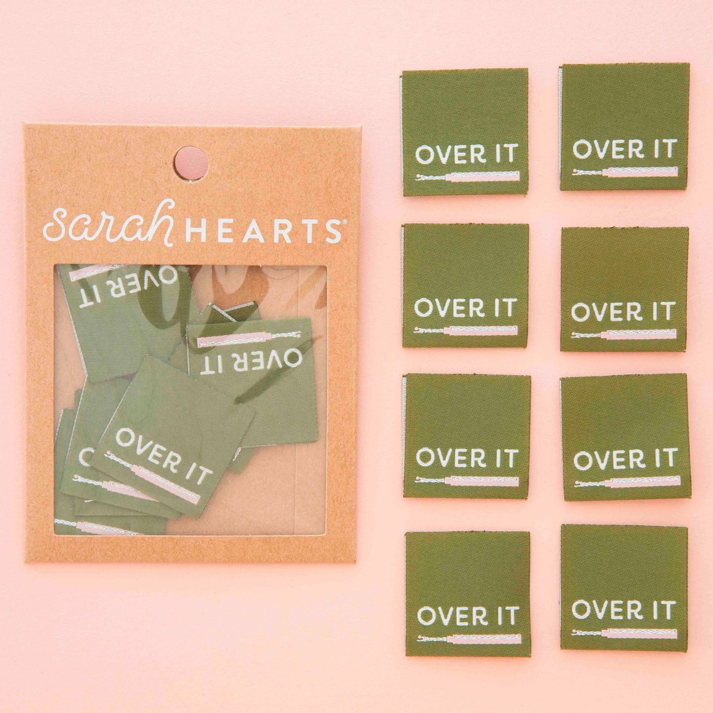 Over It Seam Ripper - Sewing Woven Clothing Labels - homesewn