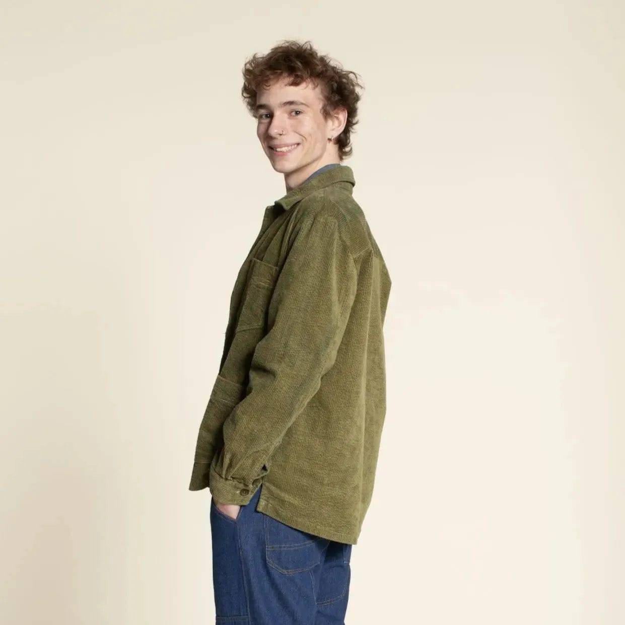 Overshirt sewing pattern PDF DOWNLOAD - homesewn