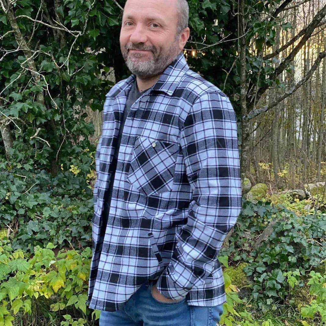 Overshirt sewing pattern PDF DOWNLOAD - homesewn