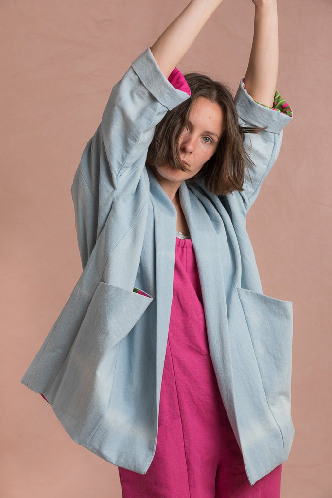 Oversized Pekka jacket PDF DOWNLOAD - homesewn
