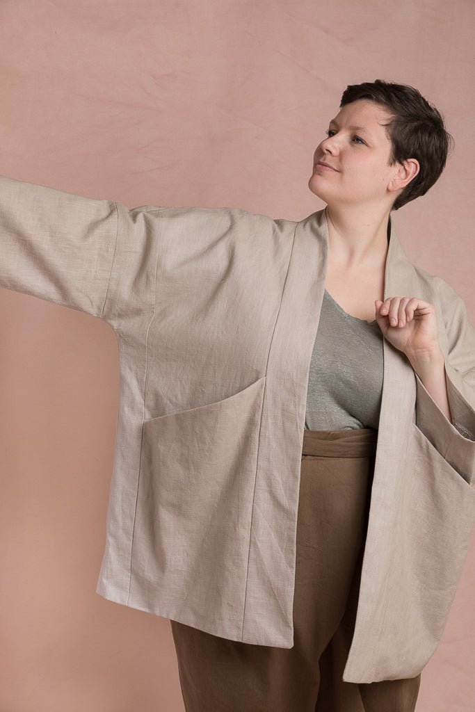Oversized Pekka jacket PDF DOWNLOAD - homesewn