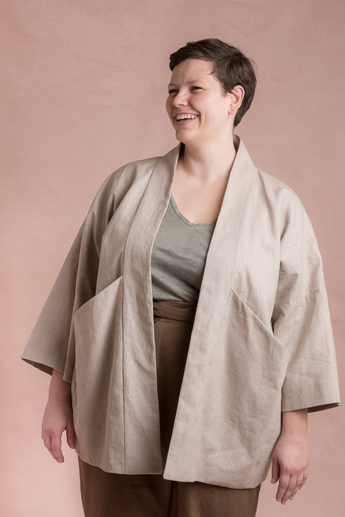 Oversized Pekka jacket PDF DOWNLOAD - homesewn