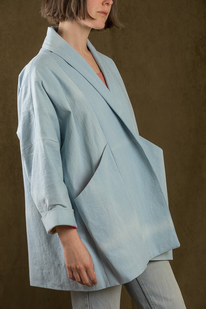 Oversized Pekka jacket PDF DOWNLOAD - homesewn