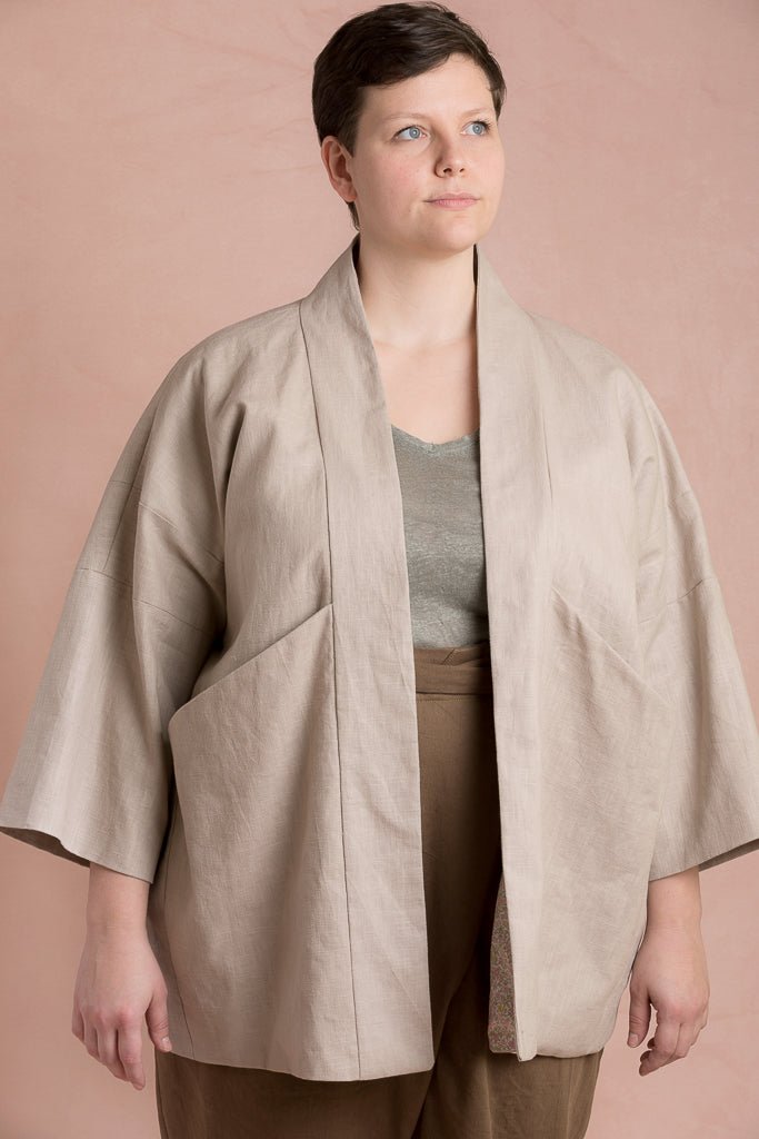 Oversized Pekka jacket PDF DOWNLOAD - homesewn