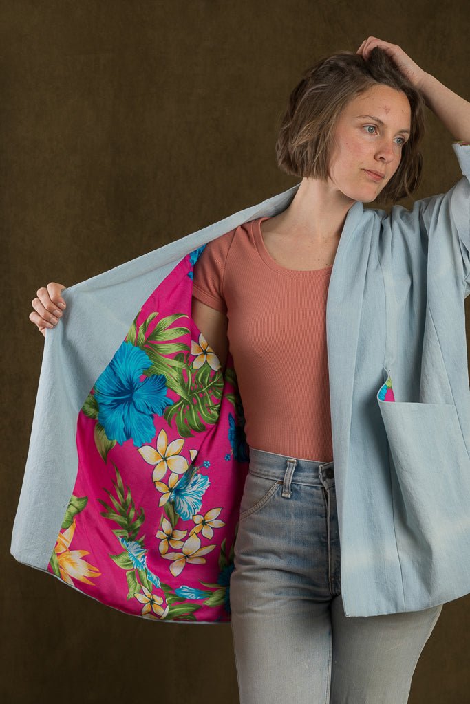 Oversized Pekka jacket PDF DOWNLOAD - homesewn