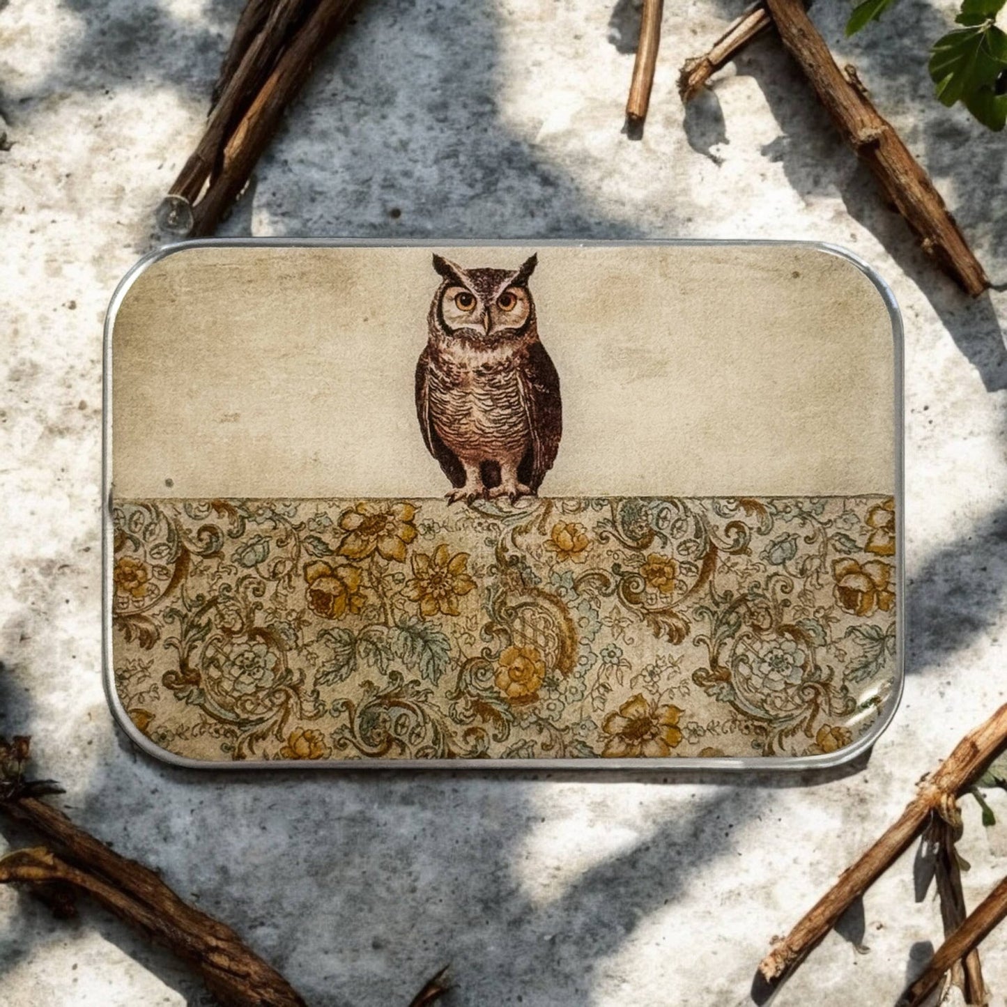 Owl Notions Tin - homesewn