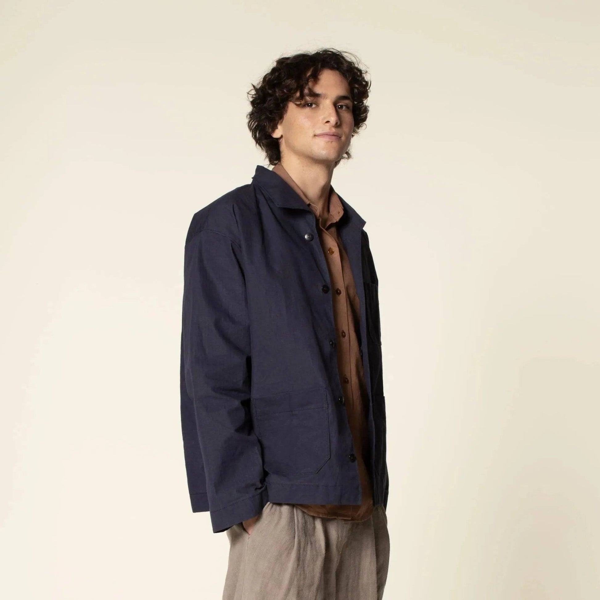 Painter Jacket Sewing Pattern -Unisex PDF DOWNLOAD - homesewn