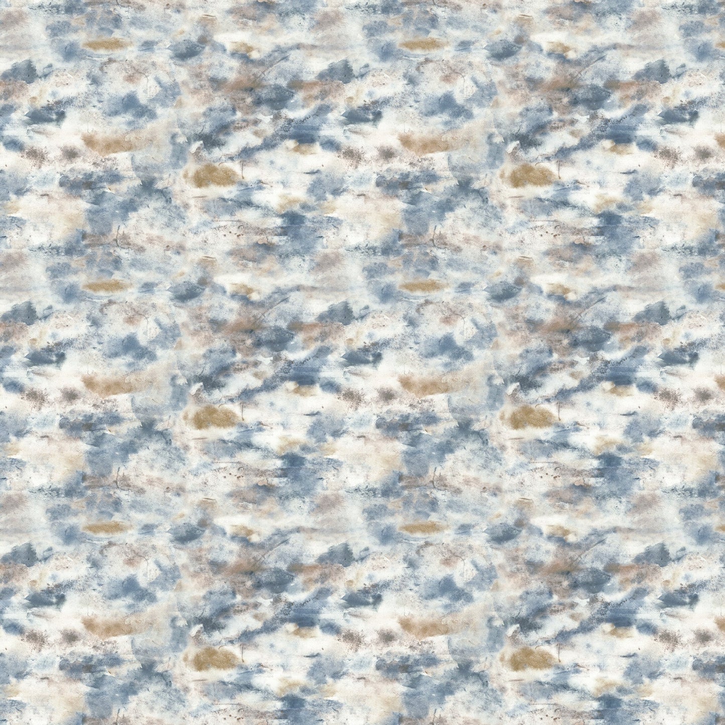 Painterly - Blue - Natural Essence - homesewn
