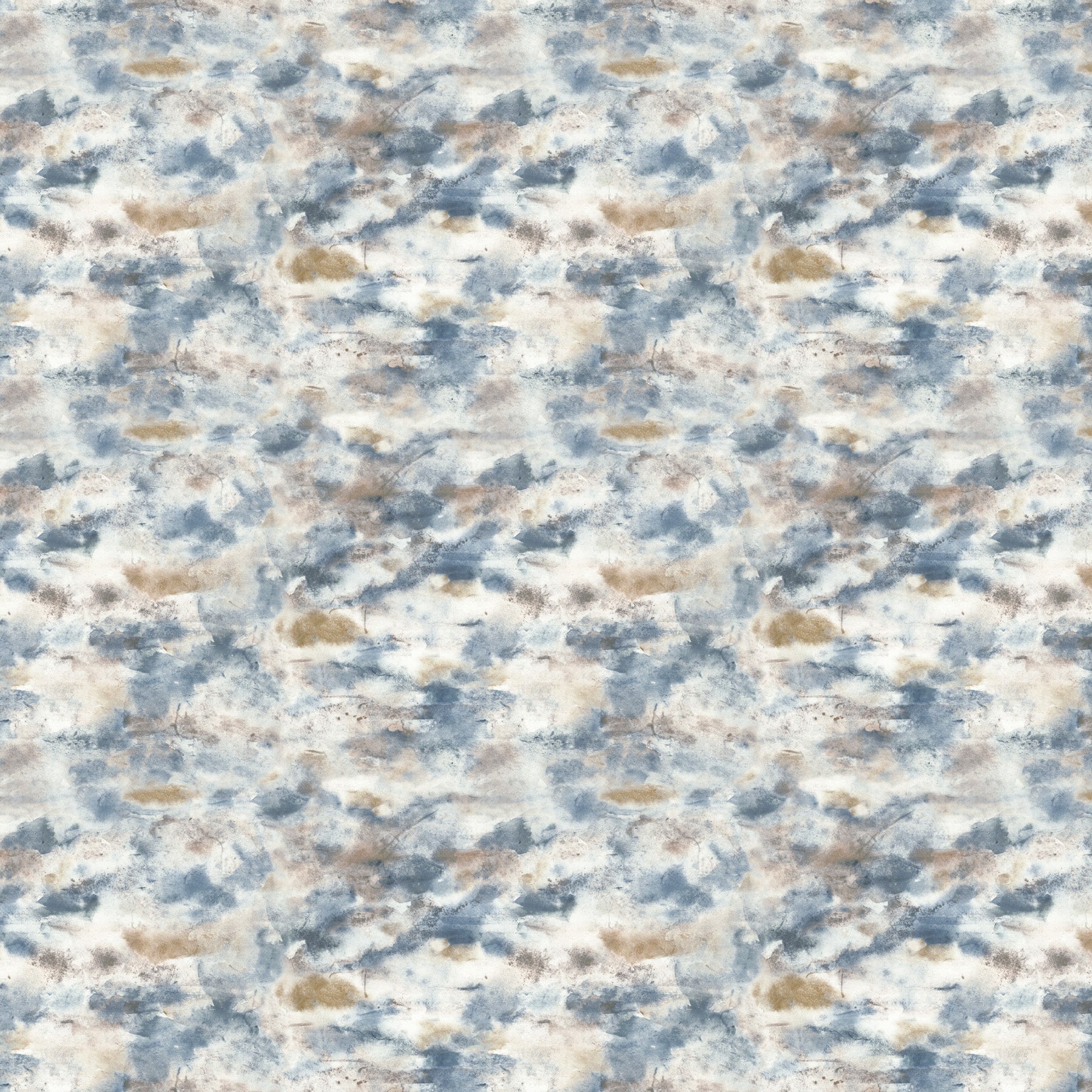 Painterly - Blue - Natural Essence - homesewn