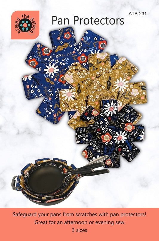 Pan Protectors - Printed Pattern - homesewn
