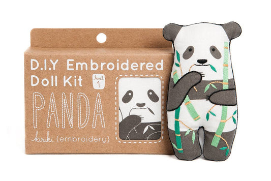 Panda - Embroidery Kit - homesewn