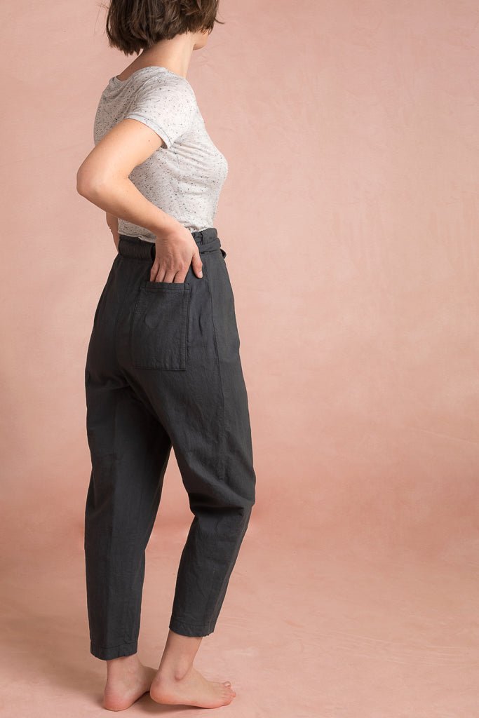 Papao tapered wrap pants PDF DOWNLOAD - homesewn