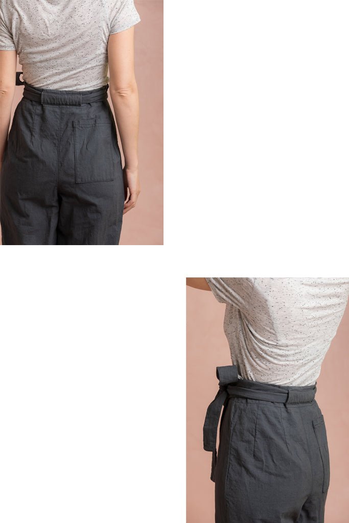 Papao tapered wrap pants PDF DOWNLOAD - homesewn