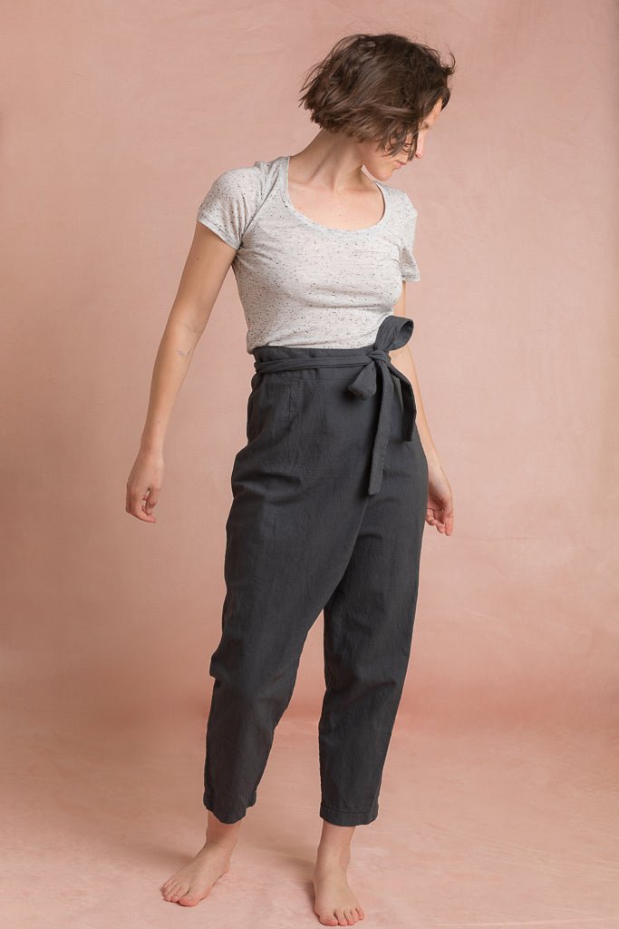 Papao tapered wrap pants PDF DOWNLOAD - homesewn