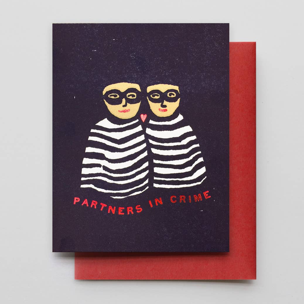 Partners In Crime *FOIL* - homesewn