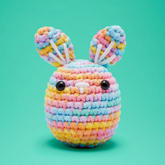 Pastel Bunny Crochet Kit - homesewn