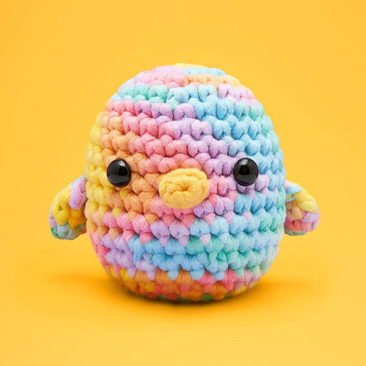 Pastel Chick Crochet Kit - homesewn