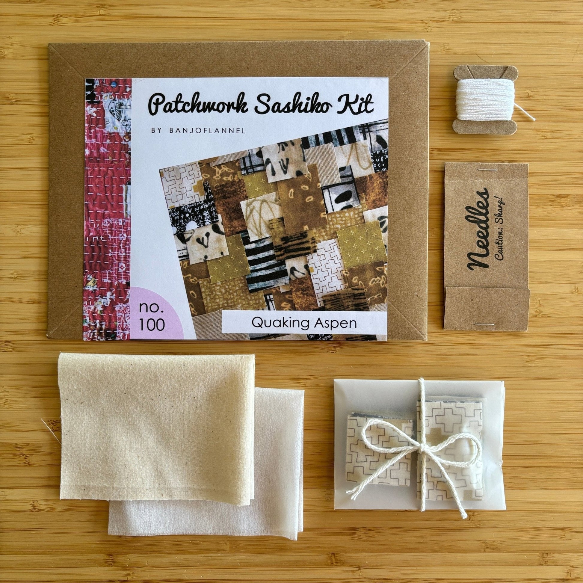 Patchwork Sashiko Workshop with Diana Li Fitzgerald of banjoflannel - homesewn