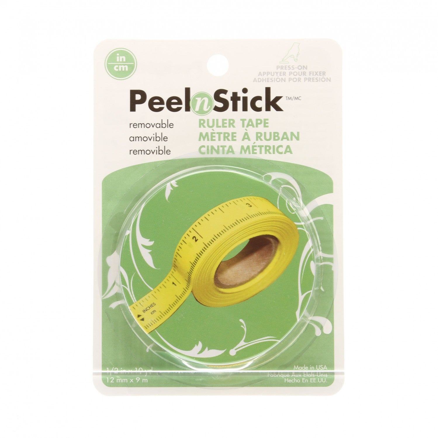Peel Stick Ruler Tape - homesewn