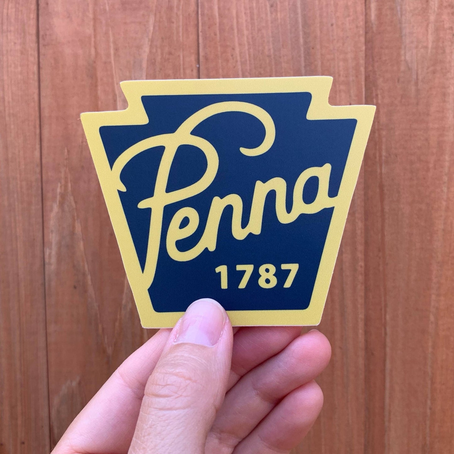 Pennsylvania "Penna" Bumper Sticker / Vinyl Decal - homesewn